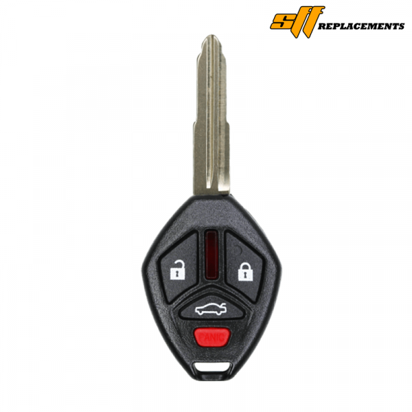 2007-2012 REPLACEMENT 4B KEYLESS REMOTE HEAD FOB FOR MITSUBISHI OUCG8D-620M-A