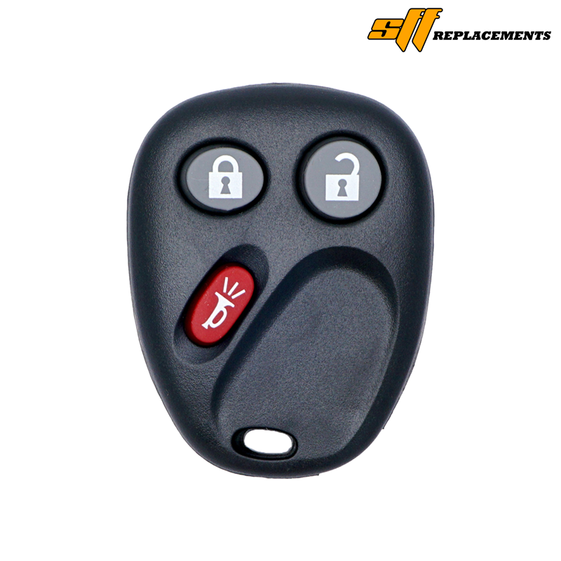 RemoteSuperMarket Key Fob Shell Case – GMC Sierra Yukon 2003-2007 – Black, No Programming Needed