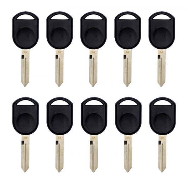 PACK OF 10 H92-PT 80BIT TRANSPONDER KEY FOR FORD LINCOLN MERCURY