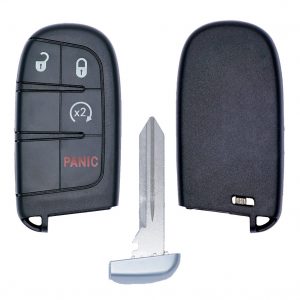 NEW REPLACEMENT 4B CASE SHELL FOR DODGE CHRYSLER SMART KEYLESS PROXIMITY REMOTE FOB