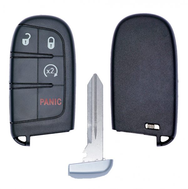 NEW REPLACEMENT 4B CASE SHELL FOR DODGE CHRYSLER SMART KEYLESS PROXIMITY REMOTE FOB