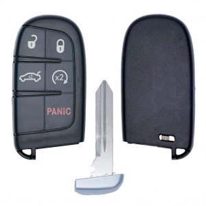 NEW REPLACEMENT 5B CASE SHELL FOR DODGE CHRYSLER SMART KEYLESS PROXIMITY REMOTE FOB