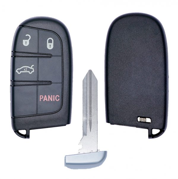 NEW REPLACEMENT 4B CASE SHELL FOR DODGE CHRYSLER SMART KEYLESS PROXIMITY REMOTE FOB