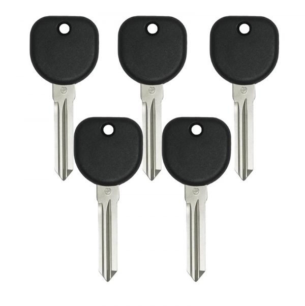 PACK OF 5 REPLACEMENT CIRCLE PLUS Z KEYWAY TRANSPONDER KEY FOR GM B111