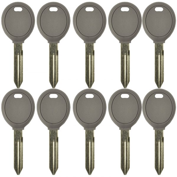 PACK OF 10 TRANSPONDER KEYS FOR CHRYSLER DODGE JEEP Y164