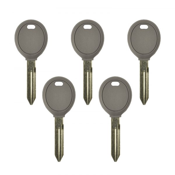 PACK OF 5 TRANSPONDER KEYS FOR CHRYSLER DODGE JEEP Y164