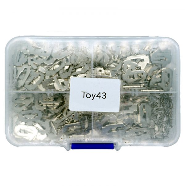 1992-2019 TOYOTA TR47 TOY43 8 CUT IGNITION LOCK WAFER SET