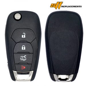 REPLACEMENT 4B FLIP KEYLESS REMOTE TRANSMITTER FOR 2016-2019 CHEVROLET CRUZE LXP-T004