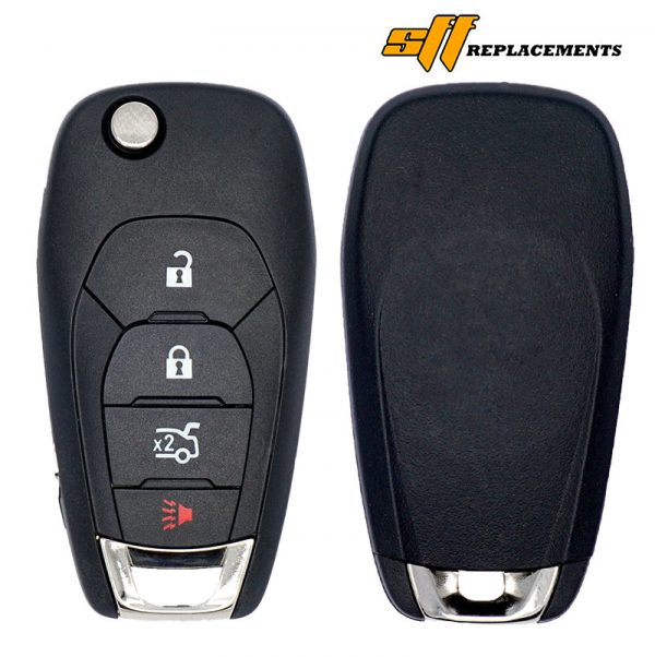 REPLACEMENT 4B FLIP KEYLESS REMOTE TRANSMITTER FOR 2016-2019 CHEVROLET CRUZE LXP-T004