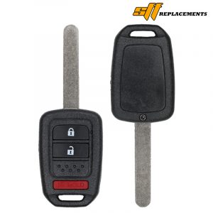 2013-2019 REPLACEMENT 3B KEYLESS REMOTE HEAD FOB FOR HONDA FIT CR-V CROSSTOUR 35118-TY4-A00 MLBHLIK6-1T