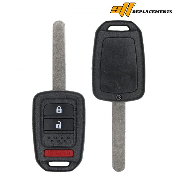 2013-2019 REPLACEMENT 3B KEYLESS REMOTE HEAD FOB FOR HONDA FIT CR-V CROSSTOUR 35118-TY4-A00 MLBHLIK6-1T