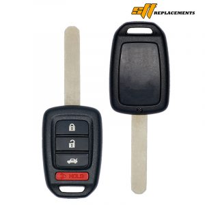2013-2015 REPLACEMENT 4B KEYLESS REMOTE HEAD FOB FOR HONDA ACCORD CIVIC 35118-T2A-A20 MLBHLIK6-1T