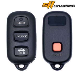 REPLACEMENT 4B KEYLESS REMOTE FOB TRANSMITTER FOR 2002-2006 TOYOTA GQ43VT14T