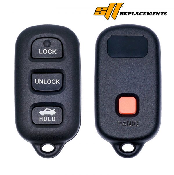 REPLACEMENT 4B KEYLESS REMOTE FOB TRANSMITTER FOR 2002-2006 TOYOTA GQ43VT14T