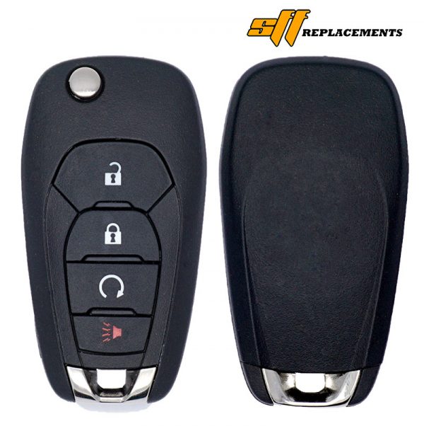 REPLACEMENT 4B FLIP KEY REMOTE TRANSMITTER FOR 2019-2024 CHEVROLET CRUZE TRAILBLAZER LXP-T004 433MHZ