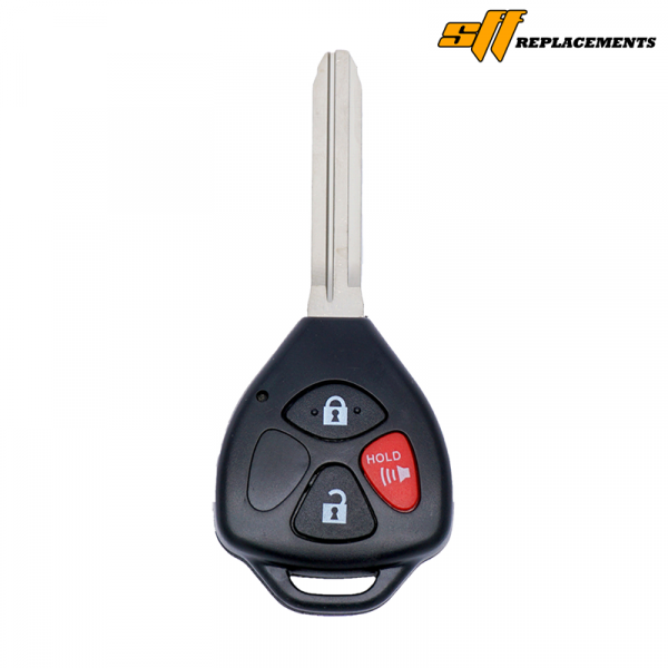2016-2019 REPLACEMENT REMOTE HEAD KEYLESS ENTRY FOB 3B HYQ12BBY H CHIP FOR TOYOTA YARIS 89070-52G50