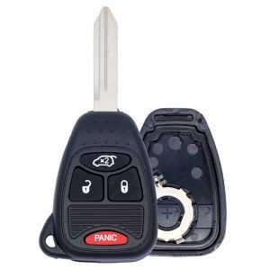 4B REMOTE HEAD KEY FOB SHELL FOR CHRYSLER DODGE JEEP M3N5WY72XX OHT692427AA
