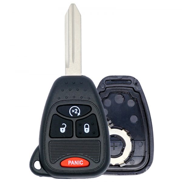 4B REMOTE HEAD KEY FOB SHELL FOR DODGE JEEP OHT692713AA OHT692427AA