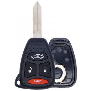 4B REMOTE HEAD KEY SHELL FOR CHRYSLER DODGE JEEP KOBDT04A