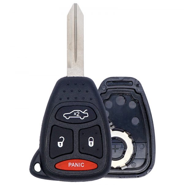 4B REMOTE HEAD KEY SHELL FOR CHRYSLER DODGE JEEP KOBDT04A