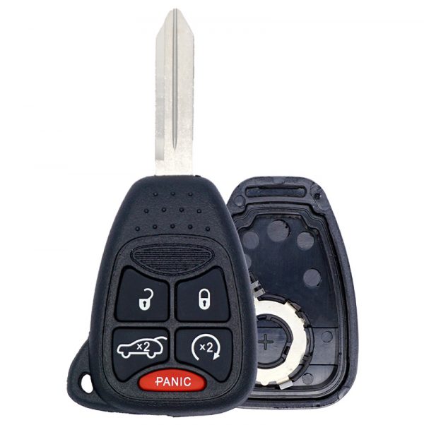 5B REMOTE HEAD KEY SHELL FOR JEEP OHT692713AA 57010065