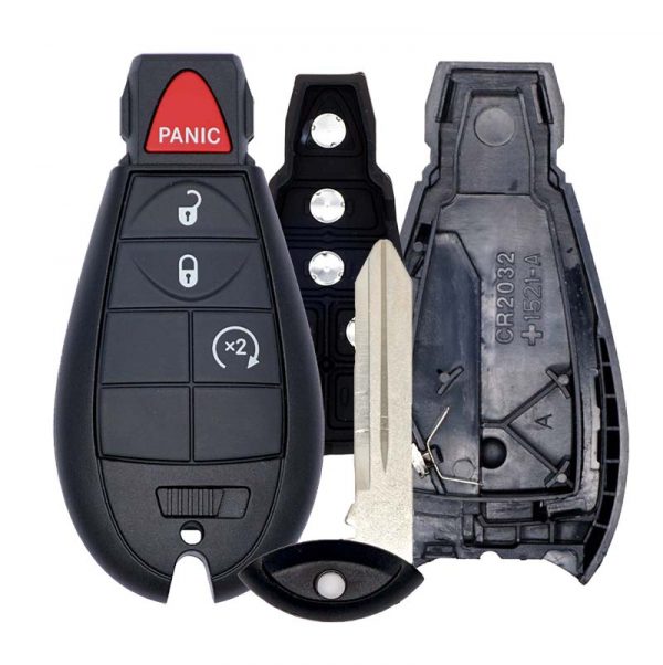 4B FOBIK PROXIMITY REMOTE SHELL FOR JEEP DODGE RAM CHRYSLER IYZ-C01C