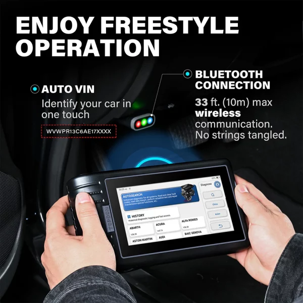 TOPDON ARTIDIAG800BT WIRELESS FULL SYSTEM DIAGNOSTIC SCANNER TOOL - Image 4