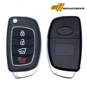 Replacement Keyless Remote Flip FOB Hyundai Santa Fe TQ8-RKE-4F31 95430-2W110