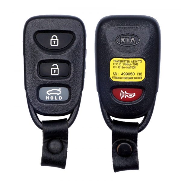 2010-2014 KIA FORTE 4B KEYLESS ENTRY FOB TRANSMITTER PINHA-T008