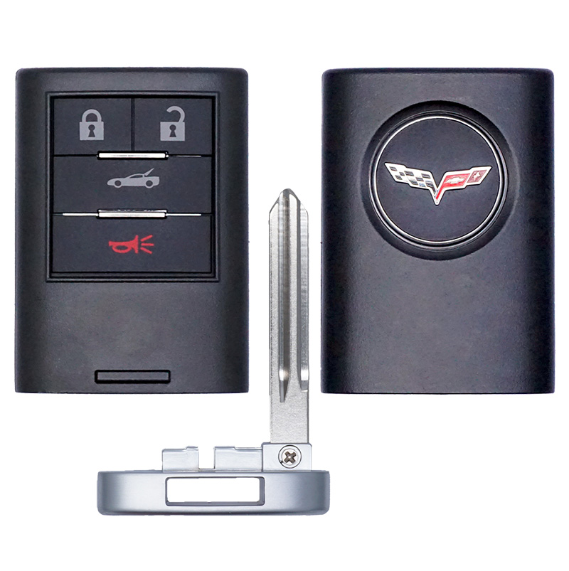 thumbnail image 2 of OEM 2015-2019 Chevy Corvette Smart Key Proximity Keyless Remote Fob – 23465955, FCC NBGGD9C04, 434MHz, Unlocked Virgin 2 of 4