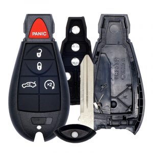 5B FOBIK PROXIMITY REMOTE SHELL FOR CHRYSLER DODGE IYZ-C01C