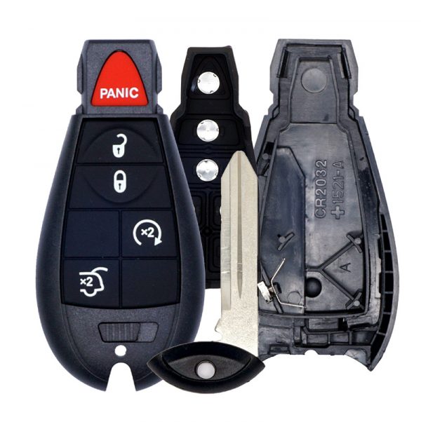 5B FOBIK PROXIMITY REMOTE SHELL FOR CHRYSLER DODGE IYZ-C01C