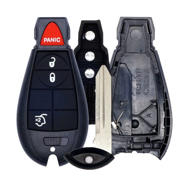 4B REPLACEMENT FOBIK REMOTE SHELL FOR JEEP COMMANDER GRAND CHEROKEE IYZ-C01C
