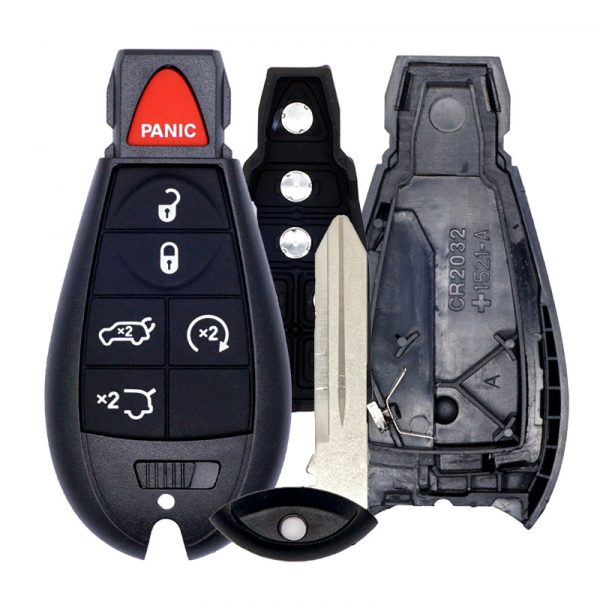 6B FOBIK PROXIMITY REMOTE SHELL FOR JEEP COMMANDER GRAND CHEROKEE IYZ-C01C