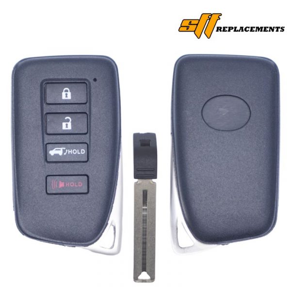 2016-2020 REPLACEMENT 4B SMART KEYLESS PROXIMITY REMOTE TRANSMITTER FOR LEXUS RX350 RX450H HYQ14FBB