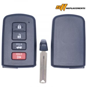 2011-2020 REPLACEMENT 4B SMART KEYLESS PROXIMITY REMOTE FOB FOR TOYOTA CAMRY COROLLA AVALON HYQ14FBA 89904-06140