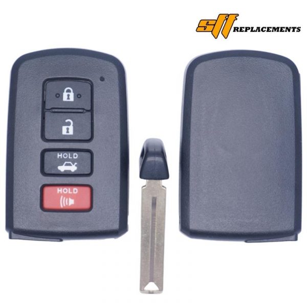 2011-2020 REPLACEMENT 4B SMART KEYLESS PROXIMITY REMOTE FOB FOR TOYOTA CAMRY COROLLA AVALON HYQ14FBA 89904-06140