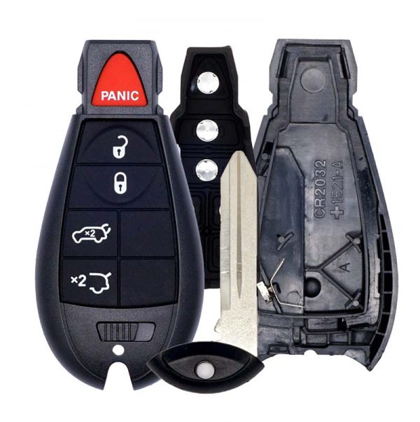 5B FOBIK PROXIMITY REMOTE SHELL FOR JEEP COMMANDER GRAND CHEROKEE IYZ-C01C