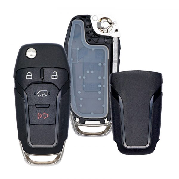 NEW REPLACEMENT CASE SHELL FOR FORD TRANSIT FLIP KEYLESS REMOTE FOB 164-R8236