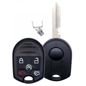 REPLACEMENT 5B REMOTE HEAD KEY SHELL / CASE FOR FORD 164-R8000