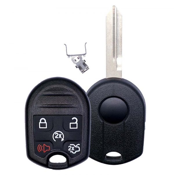 REPLACEMENT 5B REMOTE HEAD KEY SHELL / CASE FOR FORD 164-R8000