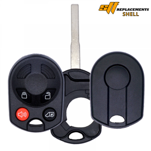 REPLACEMENT 4B REMOTE HEAD KEY CASE / SHELL FOR FORD TRANSIT 164-R8126