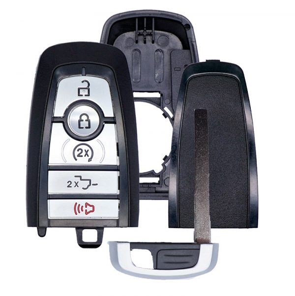REPLACEMENT SMART KEYLESS PROXIMITY REMOTE CASE / SHELL FOR FORD F-SERIES 164-R8166