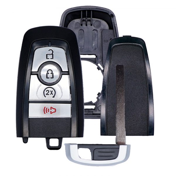 REPLACEMENT SMART KEYLESS ENTRY REMOTE SHELL / CASE FOR FORD 164-R8182