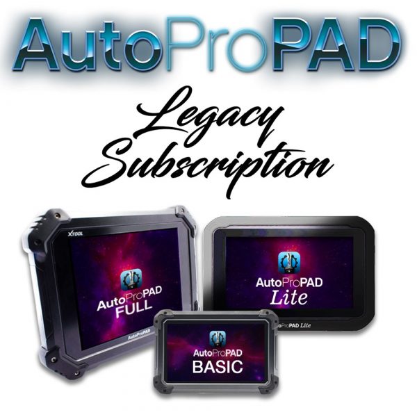 AUTO PROPAD LITE/FULL/BASIC UPDATES & SUPPORT LEGACY SUBSCRIPTION 1 YEAR XTOOL