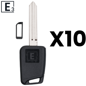 E3 SOLID KEY SHELL – MECHANICAL KEY BLANK FOR GM Z KEYWAY B106 GM37 - Pack Of 10