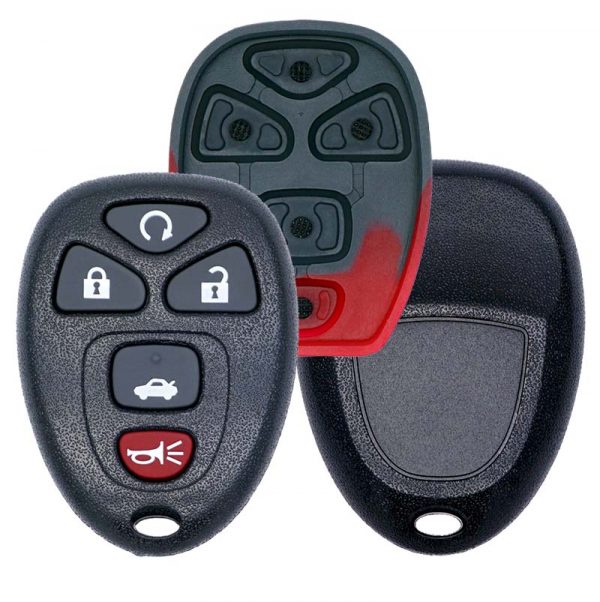 REPLACEMENT KEYLESS ENTRY REMOTE 5B SHELL / CASE FOR GM KOBGT04A