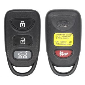 2011-2013 HYUNDAI ACCENT 4B KEYLESS ENTRY REMOTE FOB TRANSMITTER TQ8RKE-3F03