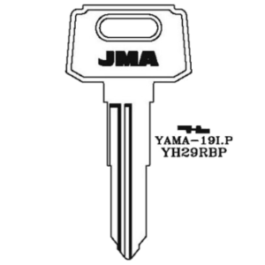 JMA YAMAHA YH48 X117 MOTORCYCLE KEY YAMA-19I PACK OF 10