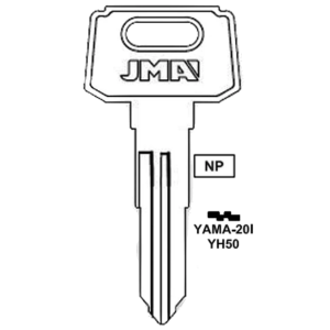 JMA YAMAHA YH50 MOTORCYCLE KEY YAMA-20I PACK OF 10